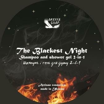 The Blackest Night парфумований шампунь та гель для душу