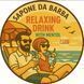 Relaxing Drink set : bear base shaving soap 100 g and aftershave splash 100 ml